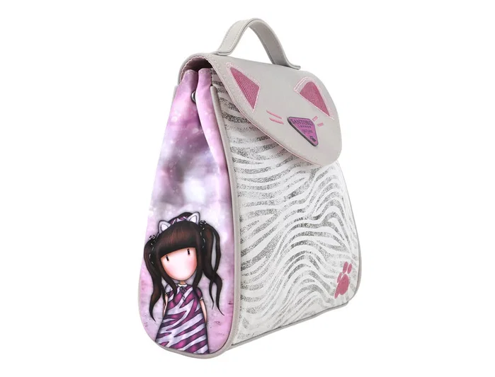 Safta Mini Mochila Solapa Gorjuss Ruby Wild Gris