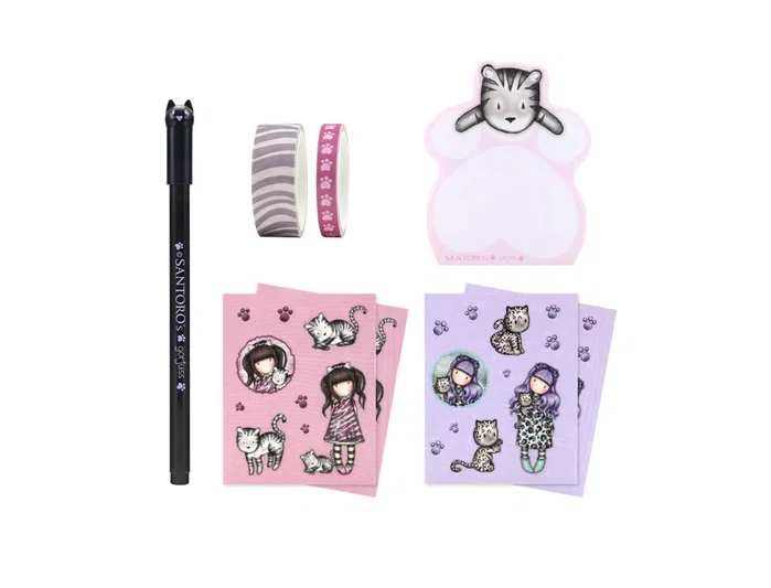 Safta Set de Papelería Gorjuss Wild Gris Safta Set de Papelería Gorjuss Wild Gris