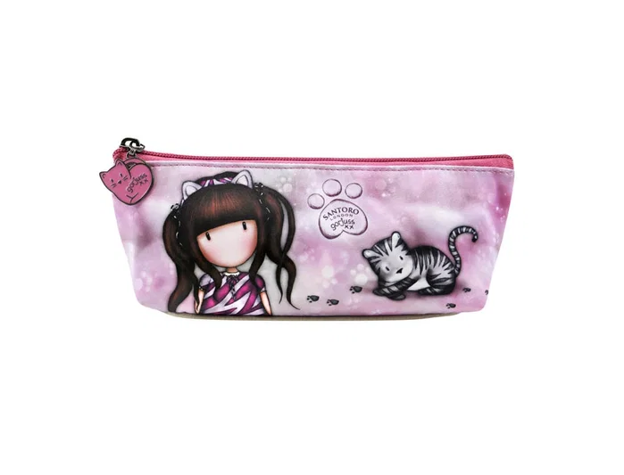 Safta Estuche de Accesorios Gorjuss™ Ruby Wild Gris