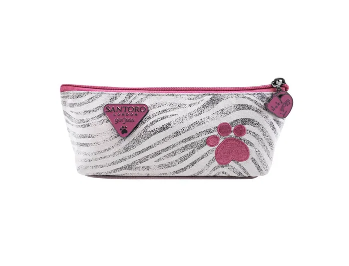 Safta Estuche de Accesorios Gorjuss™ Ruby Wild Gris
