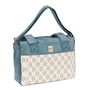 Bolso Cambiador de Pañales Safta Leaves Turquesa (46 x 26 x 15 cm)