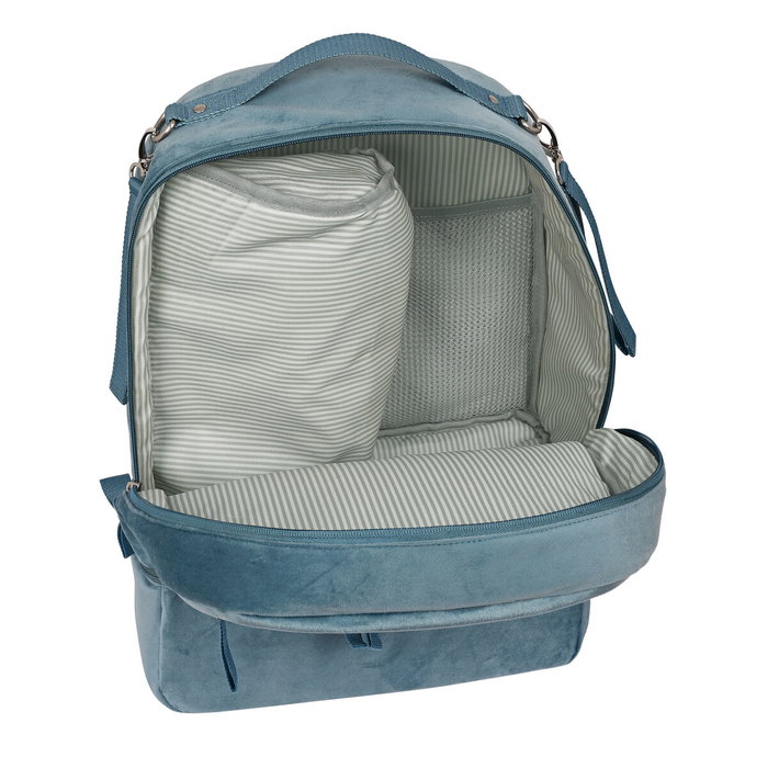 Safta Mochila Accesorios Bebe Leaves Verde Mar