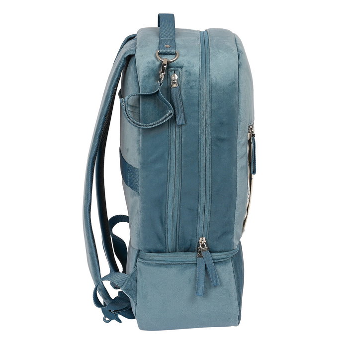 Safta Mochila Accesorios Bebe Leaves Verde Mar