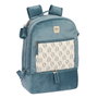 Safta Mochila Accesorios Bebe Leaves Verde Mar