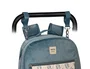 Safta Mochila Accesorios Bebe Leaves Verde Mar