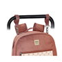 Safta Mochila de Accesorios para Bebé Marsala Rosa Caldera