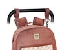 Mochila Accesorios Bebé Safta Marsala Rosa (30 x 43 x 15 cm)