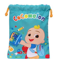 Bolsito de Merienda CoComelon Back to class Azul PVC