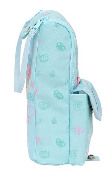 Estuche Escolar Glow Lab Cute doll Azul claro (6 x 21 x 6 cm)