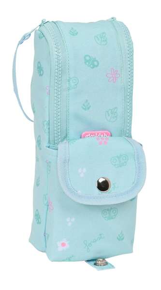 Estuche Escolar Glow Lab Cute doll Azul claro (6 x 21 x 6 cm)