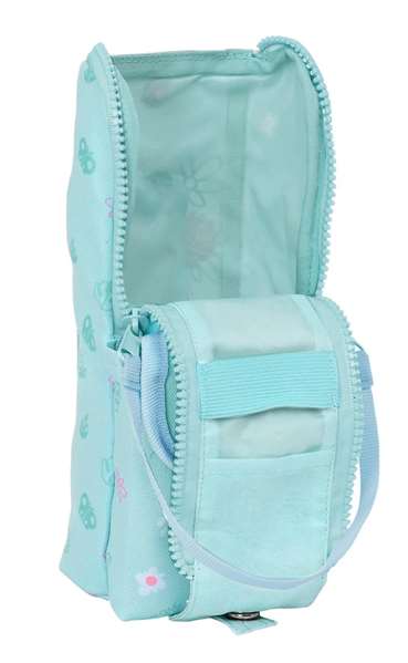 Estuche Escolar Glow Lab Cute doll Azul claro (6 x 21 x 6 cm)