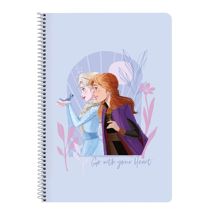 Safta Libreta de Espiral Frozen Folio 80 Hojas Cuadriculadas Safta Libreta de Espiral Frozen Folio 80 Hojas Cuadriculadas