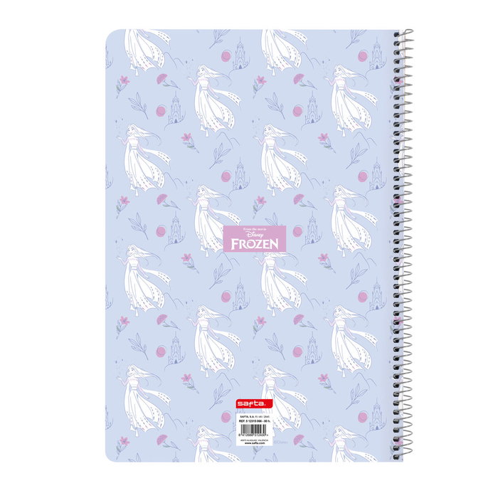 Safta Libreta de Espiral Frozen Folio 80 Hojas Cuadriculadas Safta Libreta de Espiral Frozen Folio 80 Hojas Cuadriculadas