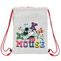 Bolsa Mochila con Cuerdas Mickey Mouse Clubhouse Only one Azul marino 26 x 34 x 1 cm