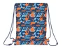 Safta Saco Plano Junior Hot Wheels Speed Club Azul Marina y Naranja
