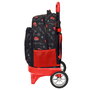 Mochila Escolar con Ruedas Spiderman Hero Negro 33 X 45 X 22 cm