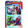 Educa Borrás Puzzle 2x48 Spider-Man Marvel