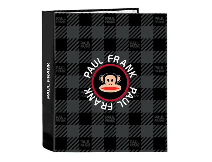 Safta Carpeta de 4 Anillas Paul Frank Campers Lomo Ancho Safta Carpeta de 4 Anillas Paul Frank Campers Lomo Ancho