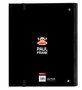 Carpeta de anillas Paul Frank Campers Negro (27 x 32 x 3.5 cm)