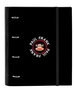 Carpeta de anillas Paul Frank Campers Negro (27 x 32 x 3.5 cm)