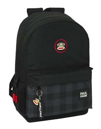 Mochila Escolar Paul Frank Campers Negro (30 x 46 x 14 cm)