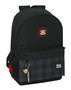 Mochila Escolar Paul Frank Campers Negro (30 x 46 x 14 cm)