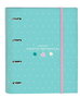 Carpeta de anillas Vicky Martín Berrocal Mint paradise Menta (27 x 32 x 3.5 cm)