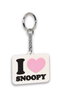 Safta Llavero Snoopy "Imagine" 3x8x Azul Pastel