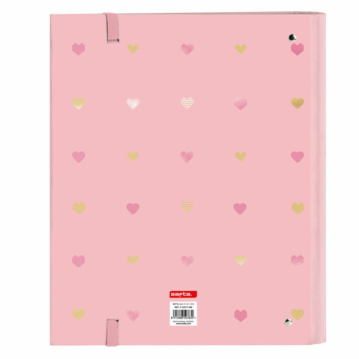 Carpeta de anillas Glow Lab Hearts Recambio (100 Hojas) A4 Carpeta de anillas Glow Lab Hearts Recambio (100 Hojas) A4