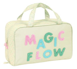 Neceser Escolar Glow Lab Magic flow Beige 31 x 14 x 19 cm