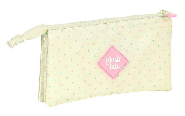 Portatodo Triple Glow Lab Magic flow Beige 22 x 12 x 3 cm