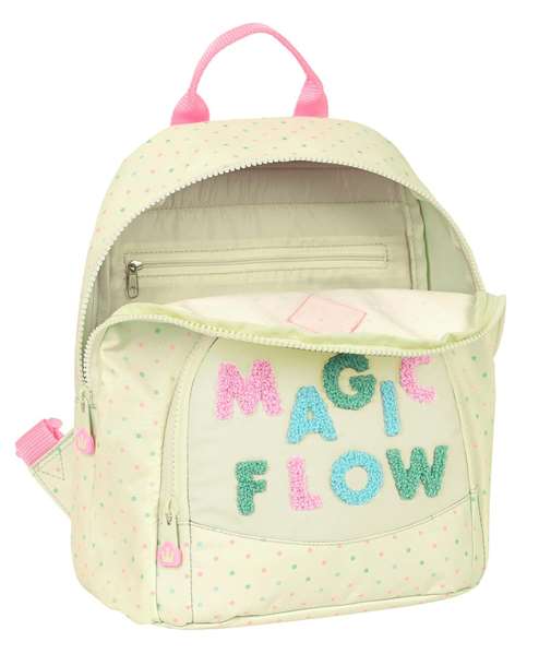 Safta Mini Mochila Glowlab Magic Flow Beige