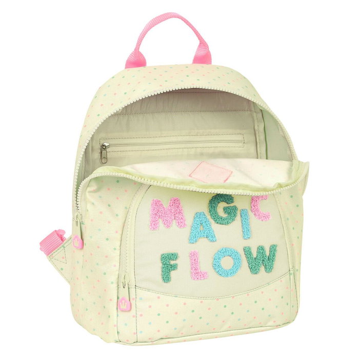 Safta Mini Mochila Glowlab Magic Flow Beige