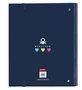 Carpeta de anillas Benetton Love Azul marino (27 x 32 x 3.5 cm)