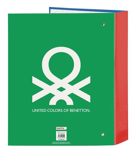 Carpeta de anillas Benetton Topitos A4 (27 x 33 x 6 cm)