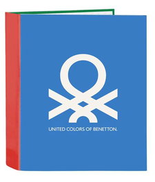 Carpeta de anillas Benetton Topitos A4 (27 x 33 x 6 cm)