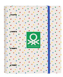 Carpeta de anillas Benetton Topitos (27 x 32 x 3.5 cm)
