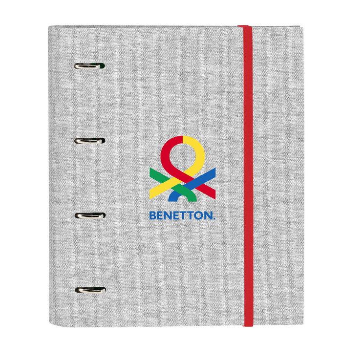 Safta Carpeta de Anillas BENETTON POP con Recambio de 100 Hojas A4 Safta Carpeta de Anillas BENETTON POP con Recambio de 100 Hojas A4