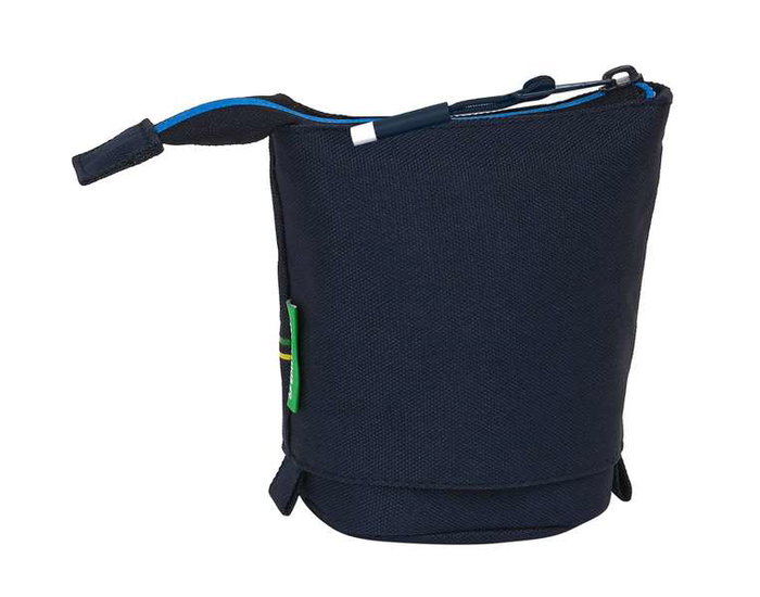 Estuche Cubilete Benetton Sixties Azul marino (8 x 19 x 6 cm)