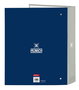 Carpeta de anillas Munich College Gris A4 (27 x 33 x 6 cm)