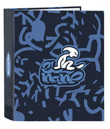 Carpeta de anillas El Niño Bahia Azul A4 (27 x 33 x 6 cm)