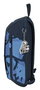 Safta Mini Mochila "Bahia" 22x39x10 Cremallera Vertical Niño Polyester Azul