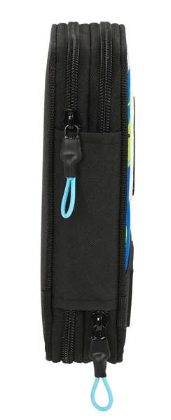 Estuche Escolar con Accesorios El Niño Green bali Negro 12.5 x 19.5 x 4 cm (28 piezas)
