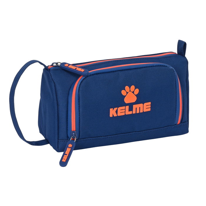 Estuche Escolar Kelme Navy blue Naranja Azul marino 20 x 11 x 8.5 cm Estuche Escolar Kelme Navy blue Naranja Azul marino 20 x 11 x 8.5 cm
