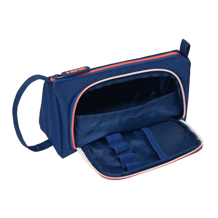 Estuche Escolar Kelme Navy blue Naranja Azul marino 20 x 11 x 8.5 cm Estuche Escolar Kelme Navy blue Naranja Azul marino 20 x 11 x 8.5 cm