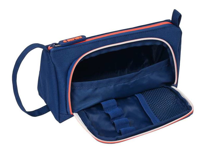 Estuche Escolar Kelme Navy blue Naranja Azul marino 20 x 11 x 8.5 cm