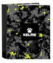 Carpeta de anillas Kelme Jungle Negro Gris Lima A4 (27 x 33 x 6 cm)