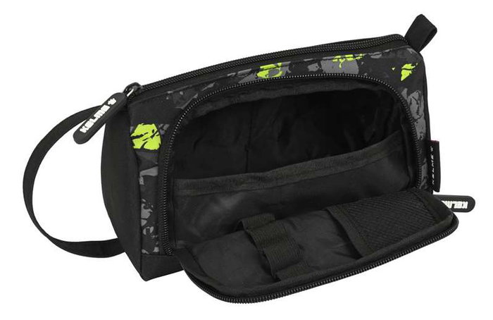 Estuche Escolar Kelme Jungle Negro Gris Lima 20 x 11 x 8.5 cm