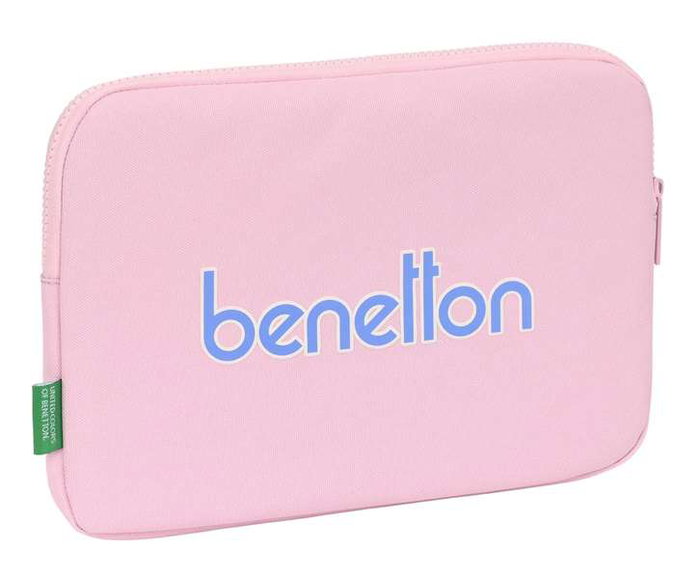Funda para Portátil Benetton Pink Rosa (31 x 23 x 2 cm)