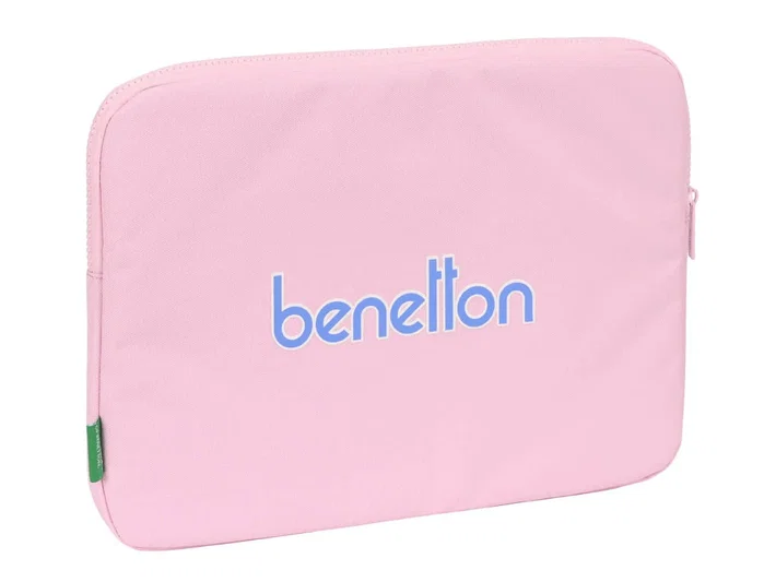 Safta Funda Benetton Pink para Portátil 14'' Rosa Claro